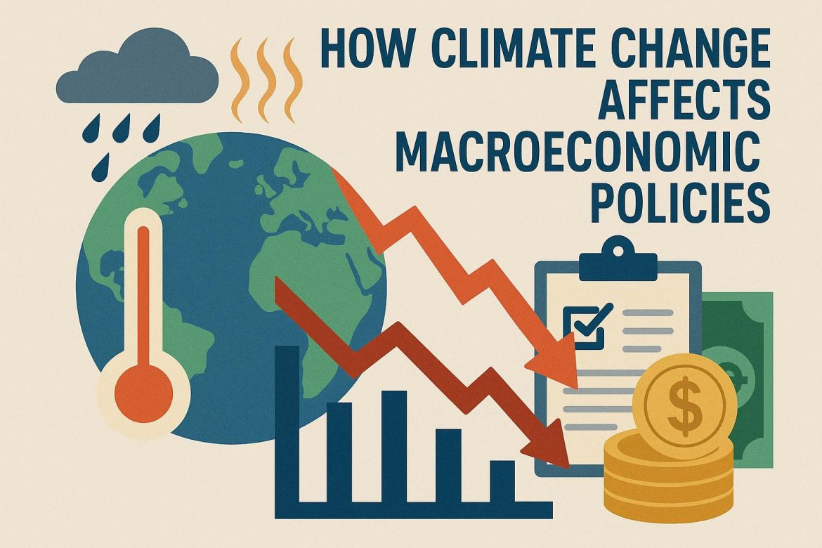 How Climate Change Affects Macroeconomic Policies