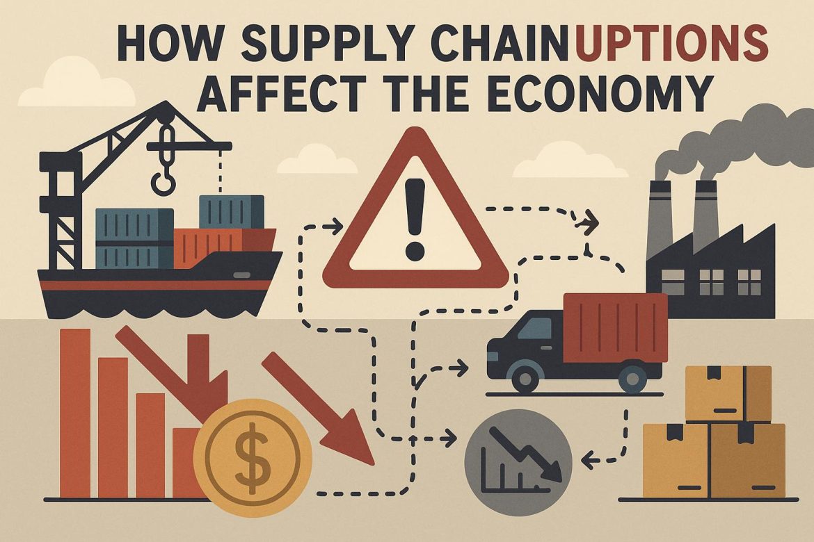 How Supply Chain Disruptions Affect the Economy