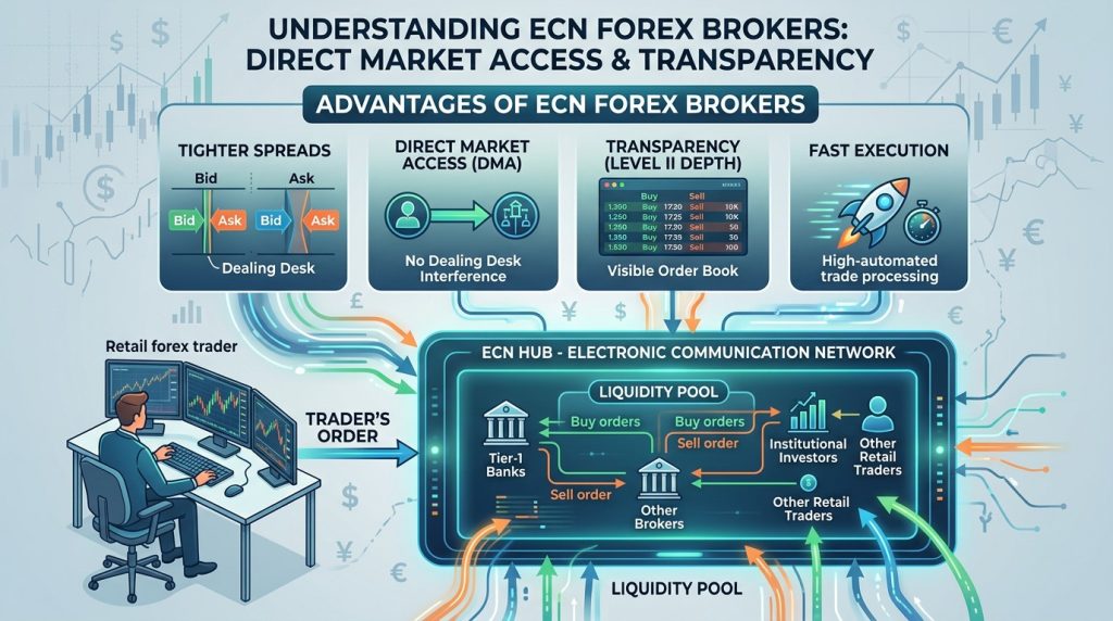 ecn broker illustration